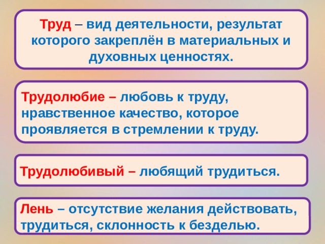 Труд красит человека презентация