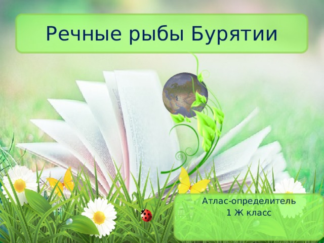 Речные рыбы Бурятии Атлас-определитель 1 Ж класс 