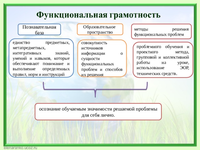 Функциональная грамотность это