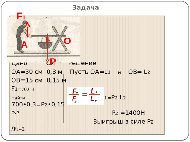 Пусть m а б в