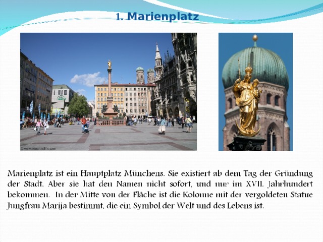 1. Marienplatz 