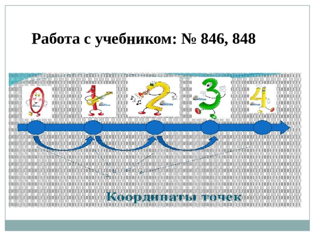 Работа с учебником: № 846, 848 