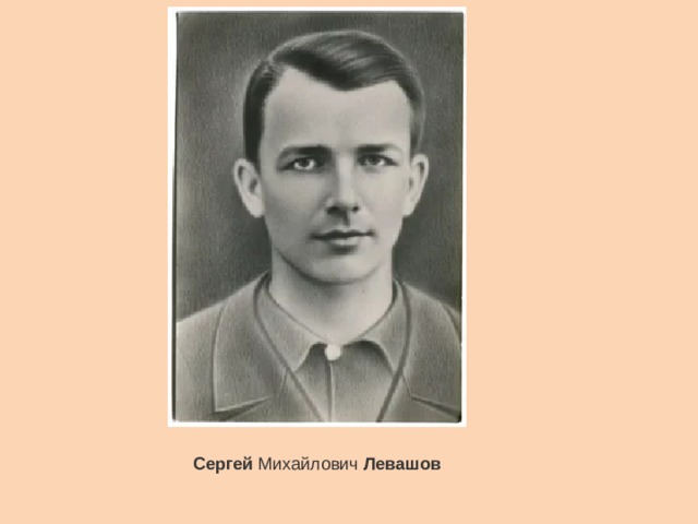 Сергей  Михайлович  Левашов 