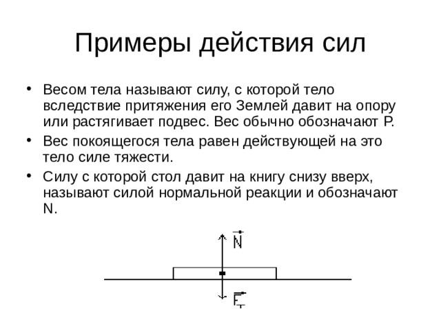 Приведи примеры действия силы. Примеры действия силы. Вес тела называют силу с которой .... Сила с которой тело давит на опору или на подвес называют. Сила с которой тело давит на опору или растягивает подвес.