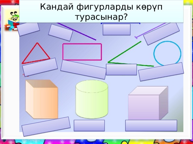 Кандай фигурларды көрүп турасынар? 
