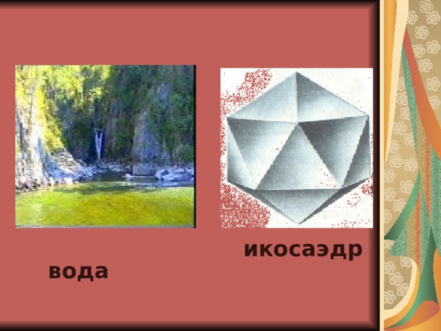  вода  икосаэдр  