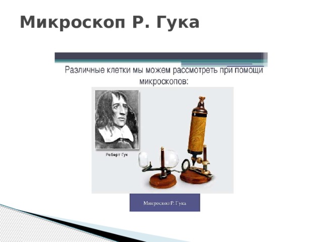 Микроскоп Р. Гука 