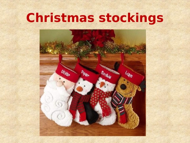 Christmas stockings 