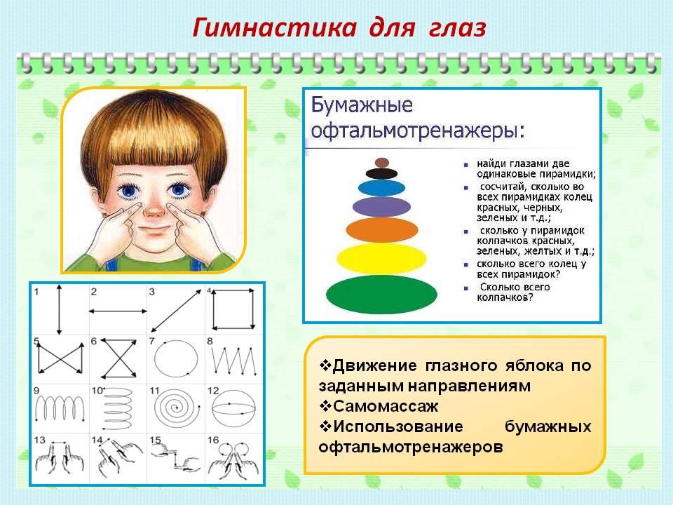 Гимнастика для глаз презентация