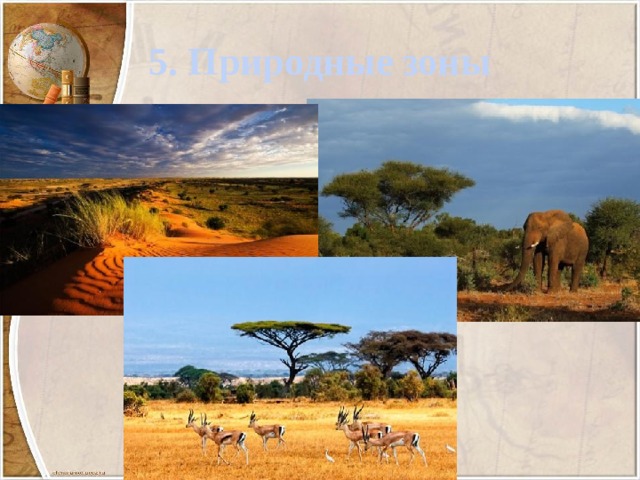 5 природных зон африки. Африка образ материка.