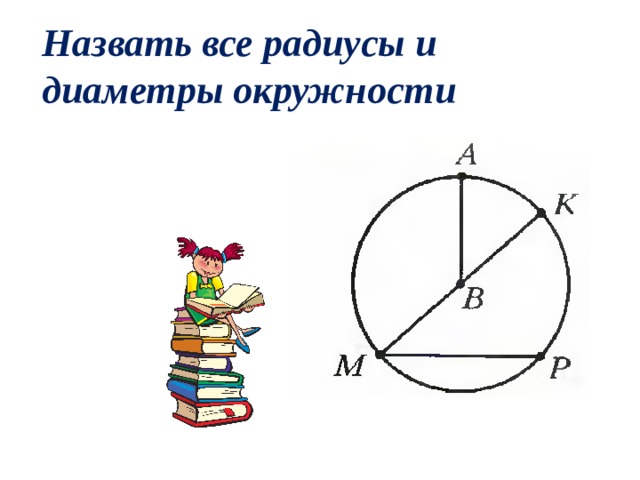 Как начертить диаметр окружности