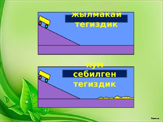 жылмакай тегиздик кум себилген тегиздик 