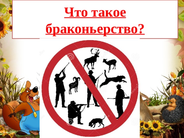 Что такое браконьерство? 