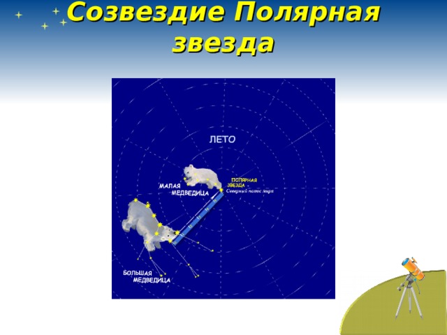 Созвездие Полярная звезда   