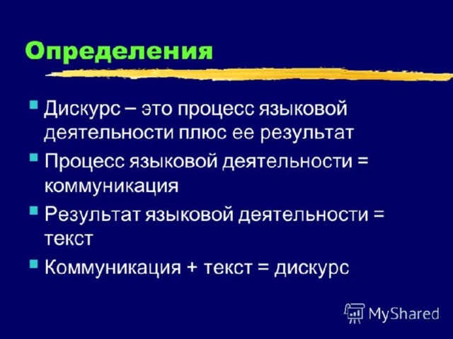 Дискурс и текст презентация