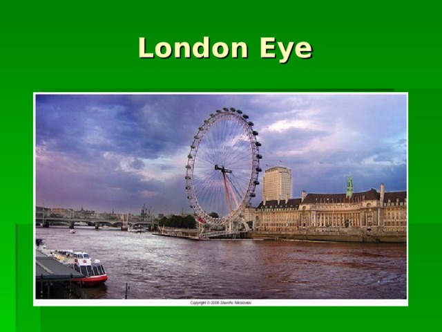 London Eye 