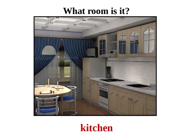 What room is it? kitchen 
