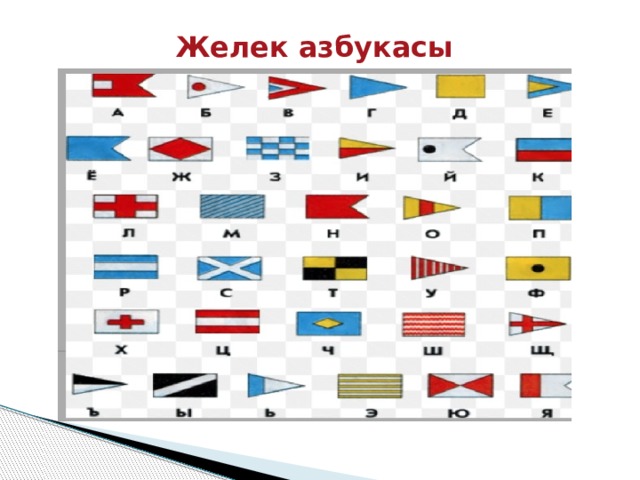 Желек азбукасы 