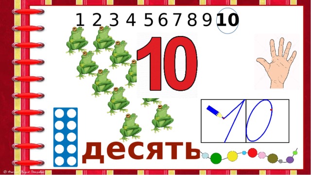 4 7 5 6 8 9 1 2 3 10 десять 