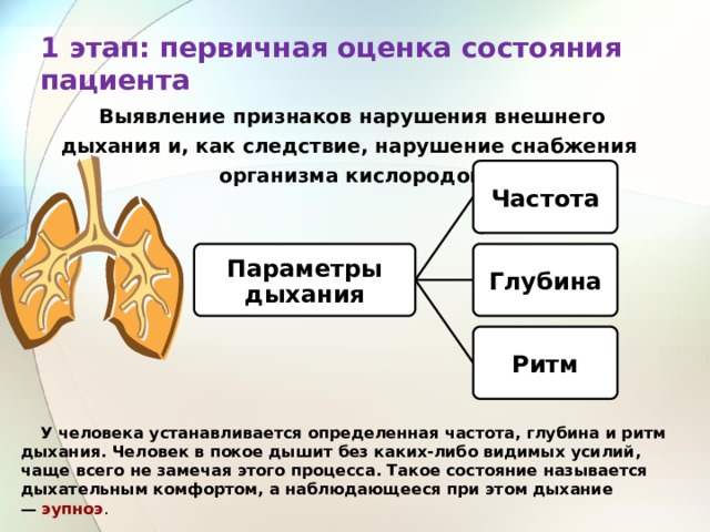 Параметры состояния p v t