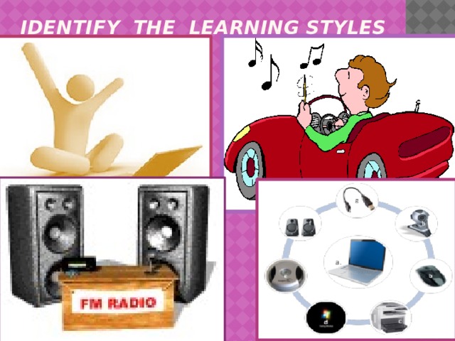 IDENTIFY THE LEARNING styles 