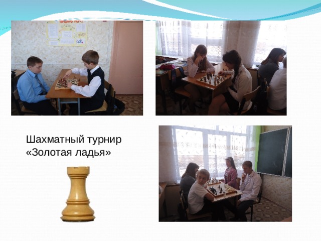  Шахматный турнир «Золотая ладья» 