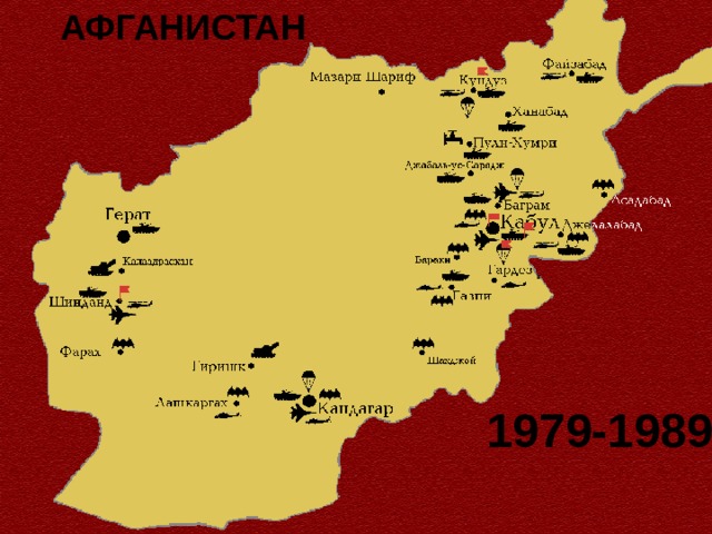 АФГАНИСТАН 1979-1989 
