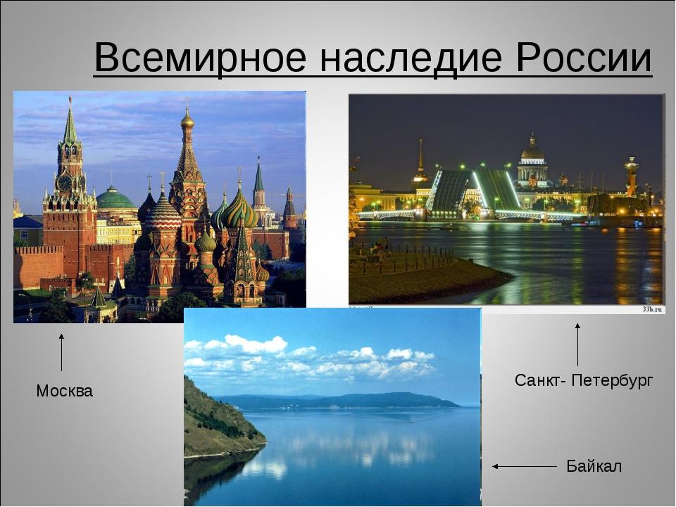 Презентация на тему всемирное наследие в россии 4 класс окружающий мир