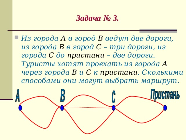 Два вела. Из города а в город в ведут три дороги а из города. Из города а в город в ведут две дороги. Комбинаторная задача 5 класс из города а в город в. Из города а в город б ведут 2 дороги из города б.