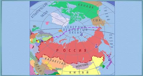 Карта россии и соседей политическая