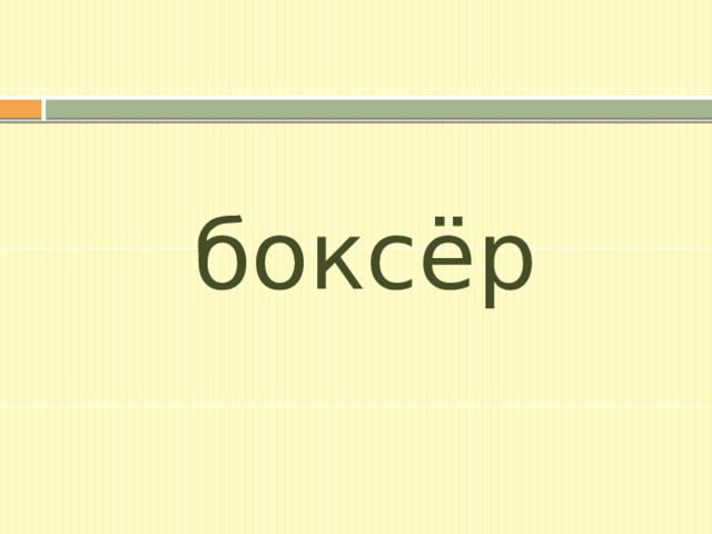 боксёр 