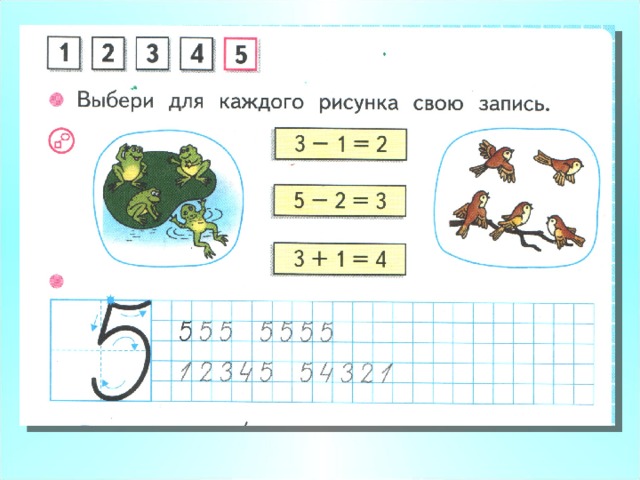 Технологическая карта по математике 1 класс число и цифра 5