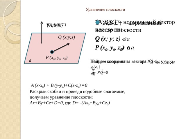 Уравнение плоскости нормальный вектор. Нормальный вектор плоскости. Векторы на плоскости задачи. Уравнение плоскости. Нормальный вектор плоскости XOY.