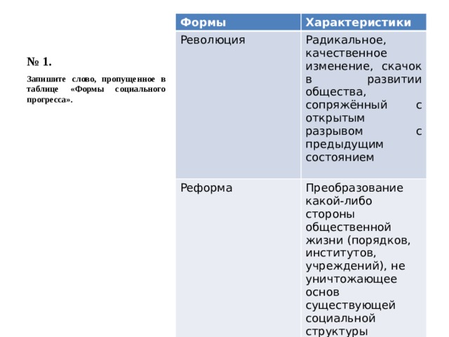 И революция и реформа ответы