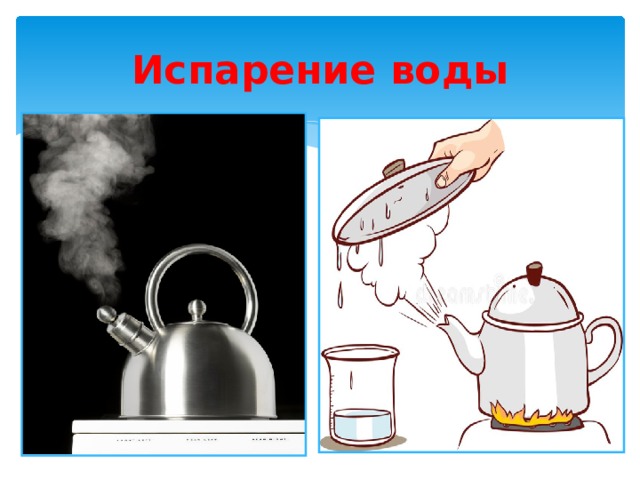 Испарение воды картинки