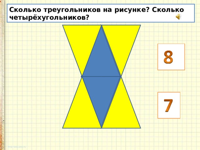 Сколько треугольников на рисунке 100