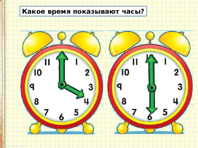 Презентация часы 6 класс