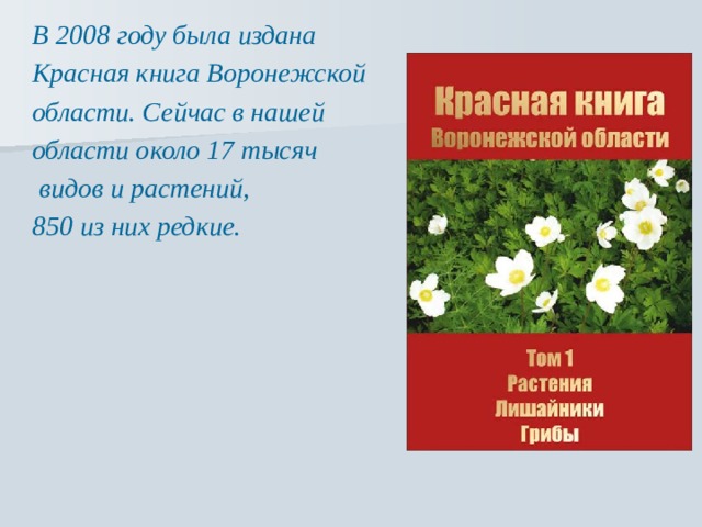 Красная книга воронежской области животные и растения фото и описание проект