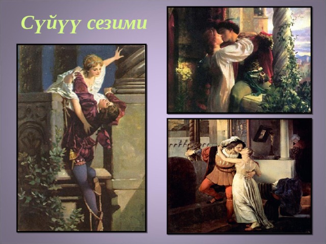Сүйүү сезими 
