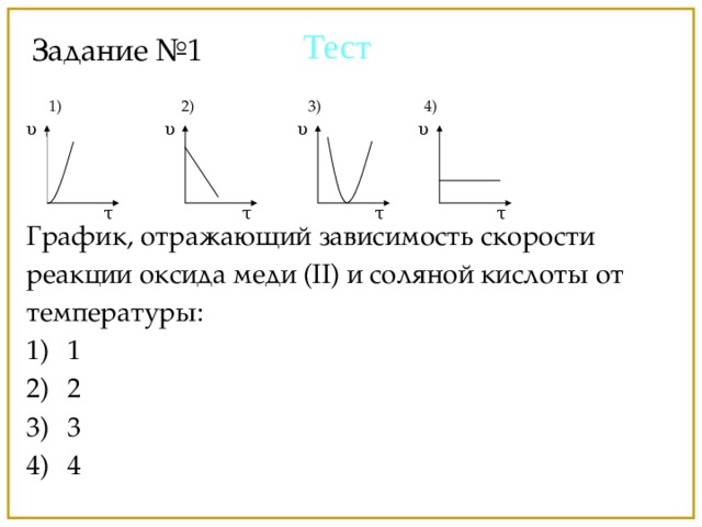 Какой график отражает. График отражающий зависимость скорости реакции оксида меди. Тест график отражающий зависимость скорость реакции оксида меди (II). Задания график отражения физика. Na2s2o3 h2so4 график скорости реакции.
