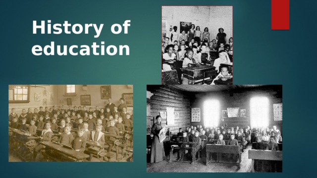 History of education 