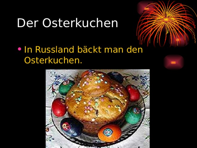 Der Osterkuchen