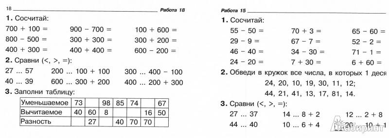 Презентация 2 класс математика повторение за год