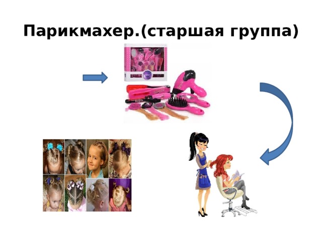 Парикмахер.(старшая группа) 