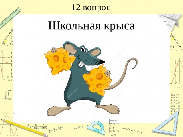 12 вопрос Школьная крыса 