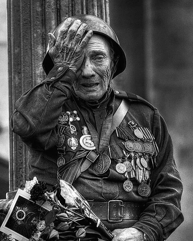 Фото ветеранов вов 1941 1945 черно белые