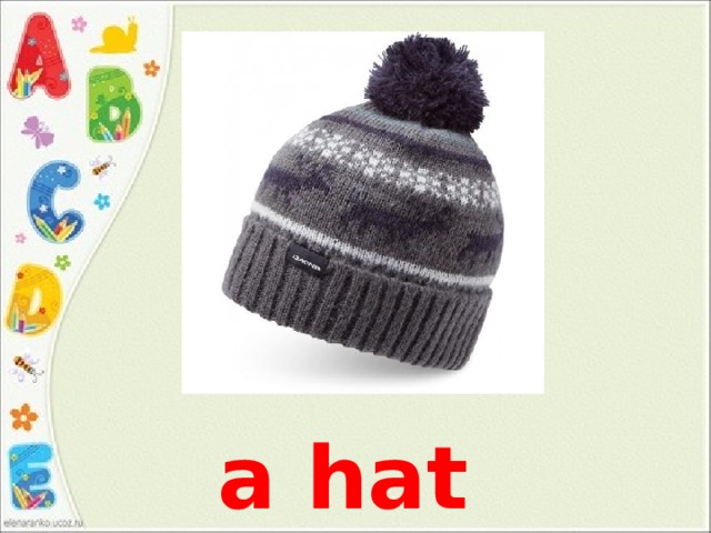 a hat 