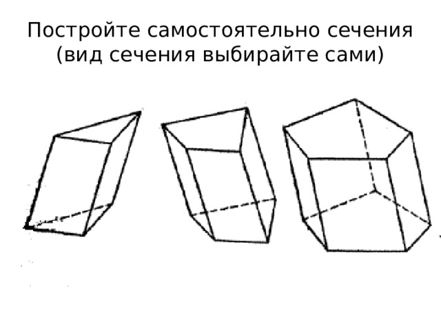 Наклонная призма рисунок