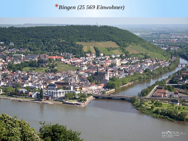 Bingen (25 569 Einwohner) 