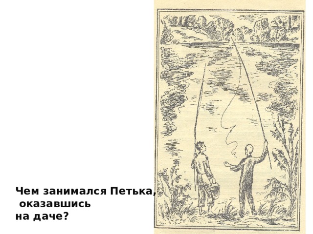 Петька на даче вопросы. Петька на даче иллюстрация. Иллюстрация к рассказу Петька на даче. Петька на даче раскраска. Петька на даче краткое содержание.